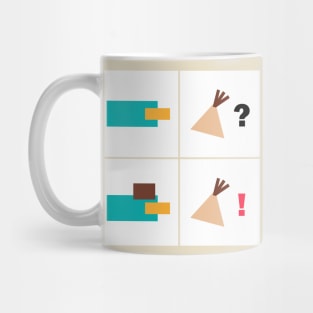 Perry the platypus Phineas and Ferb Mug